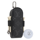 LOUIS VUITTON Monogram Eclipse Set Golf Andrews Bag Charm GI0344 LV Auth 142385-1
