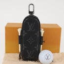 LOUIS VUITTON Monogram Eclipse Set Golf Andrews Bag Charm GI0344 LV Auth 142385-21