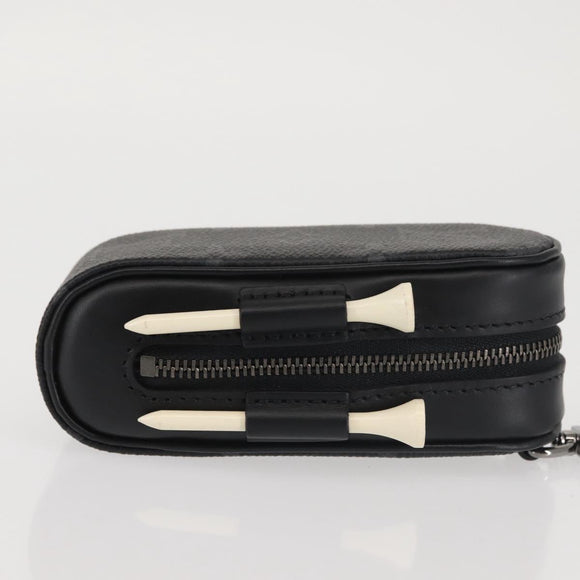 LOUIS VUITTON Monogram Eclipse Set Golf Andrews Bag Charm GI0344 LV Auth 142385