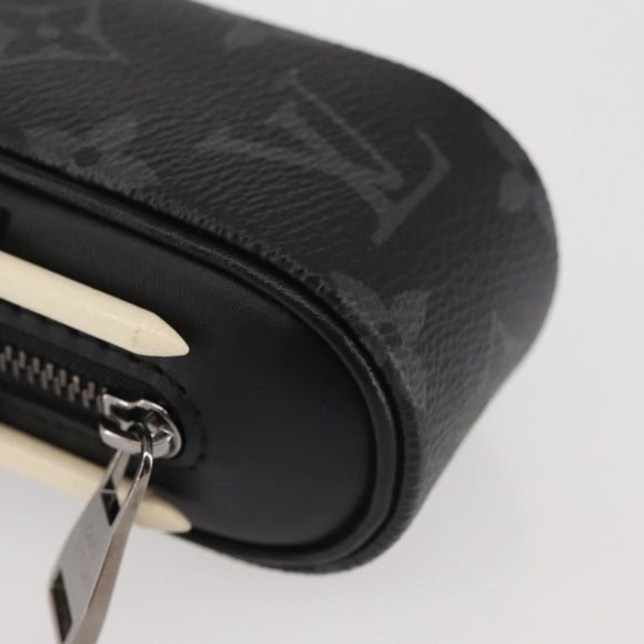 LOUIS VUITTON Monogram Eclipse Set Golf Andrews Bag Charm GI0344 LV Auth 142385