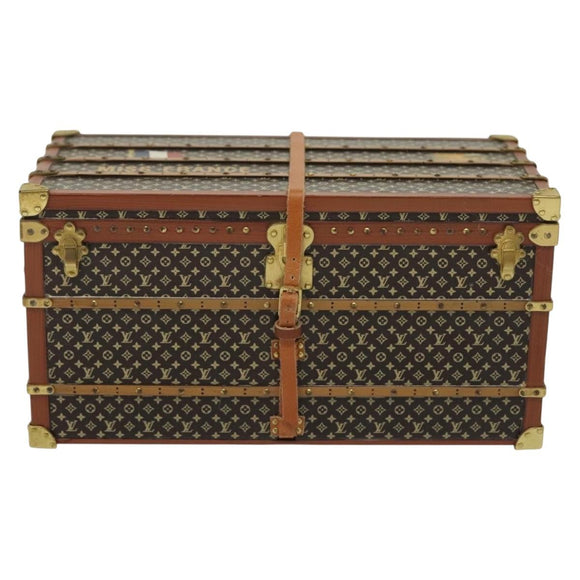 LOUIS VUITTON Miss France Paper Weight Brown M99408 LV Auth 142387