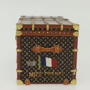 LOUIS VUITTON Miss France Paper Weight Brown M99408 LV Auth 142387-4