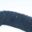 GUCCI GG Psychedelic Sun Visor Hat Multicolor Silver Auth 142391-12