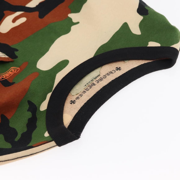 Chrome Hearts 22 Stainless Steel PRO Caution Matty Boy Long Sleeved Auth 142395M