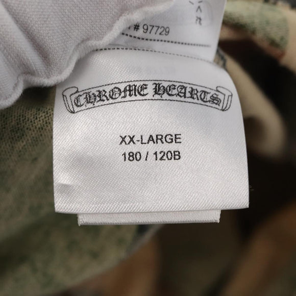 Chrome Hearts 22 Stainless Steel PRO Caution Matty Boy Long Sleeved Auth 142395M