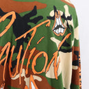 Chrome Hearts 22 Stainless Steel PRO Caution Matty Boy Long Sleeved Auth 142395M-4