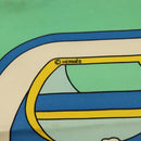 HERMES Carre 90 Scarf ""THALASSA"" Silk Green Auth 142398-14