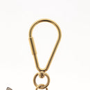 LOUIS VUITTON Porte Cles Ice Flower Charm metal Gold Tone M66780 LV Auth 142402V-11