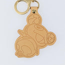 LOUIS VUITTON Takashi Murakami Porte Cles Panda Charm Beige M62637 Auth 142403V-3