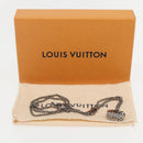 LOUIS VUITTON Collier LV Keepall Necklace metal Silver M00914 LV Auth 142404M-12