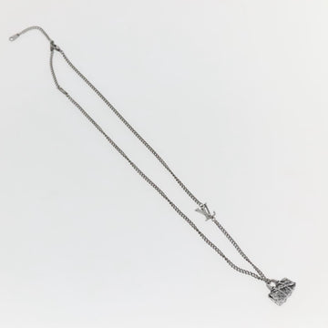 LOUIS VUITTON Collier LV Keepall Necklace metal Silver M00914 LV Auth 142404M - 0