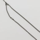 LOUIS VUITTON Collier LV Keepall Necklace metal Silver M00914 LV Auth 142404M-6