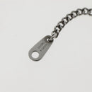 LOUIS VUITTON Collier LV Keepall Necklace metal Silver M00914 LV Auth 142404M-11