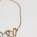 LOUIS VUITTON Brassle Heart Falling in Love Bracelet Gold M00466 LV Auth 142406M-15