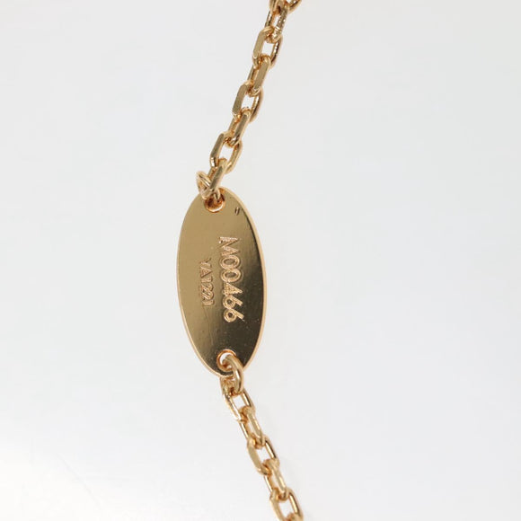LOUIS VUITTON Brassle Heart Falling in Love Bracelet Gold M00466 LV Auth 142406M