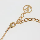 LOUIS VUITTON Brassle Heart Falling in Love Bracelet Gold M00466 LV Auth 142406M-10