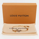 LOUIS VUITTON Brassle Heart Falling in Love Bracelet Gold M00466 LV Auth 142406M-12