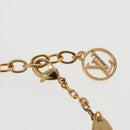 LOUIS VUITTON Brassle Heart Falling in Love Bracelet Gold M00466 LV Auth 142406M-7