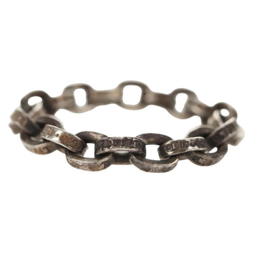 Chrome Hearts Paper Chain Ring Ag925 Silver Auth 142407M - 0