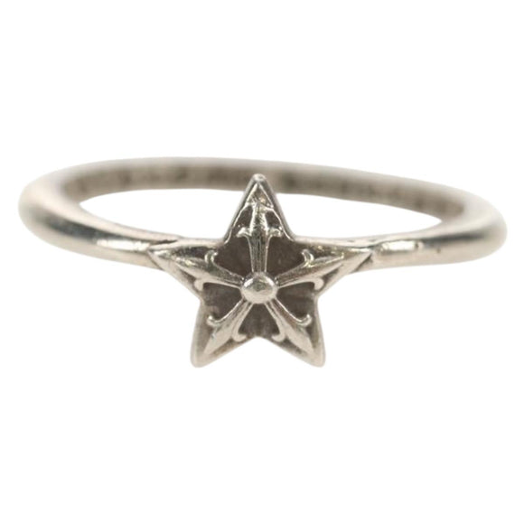 Chrome Hearts Bubble Gum Starling Ring Ag925 Silver Auth 142408M