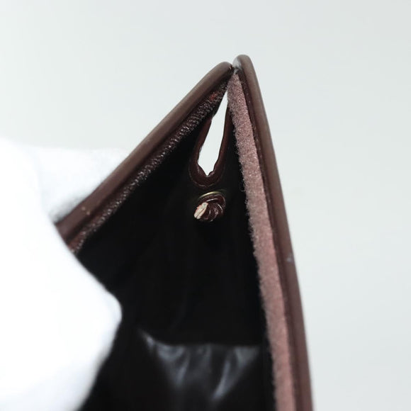 Burberrys Nova Check Shoulder Bag Canvas Beige Gold Auth 142412