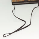 Burberrys Nova Check Shoulder Bag Canvas Beige Gold Auth 142412-7