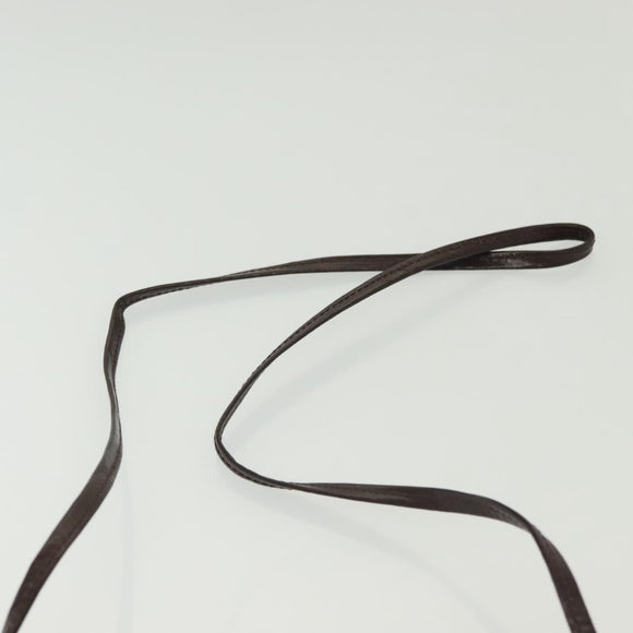 Burberrys Nova Check Shoulder Bag Canvas Beige Gold Auth 142412