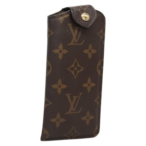 LOUIS VUITTON Monogram Etui Lunette PM Glasses Case M66545 LV Auth 142417
