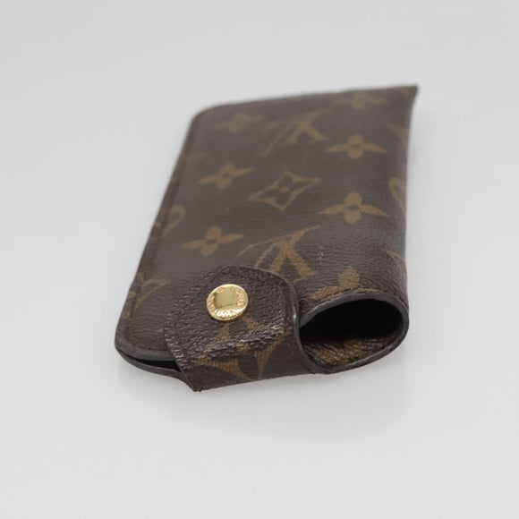 LOUIS VUITTON Monogram Etui Lunette PM Glasses Case M66545 LV Auth 142417