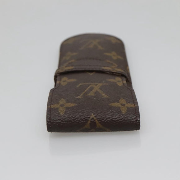 LOUIS VUITTON Monogram Etui Stilo Pen Case M62990 LV Auth 142418