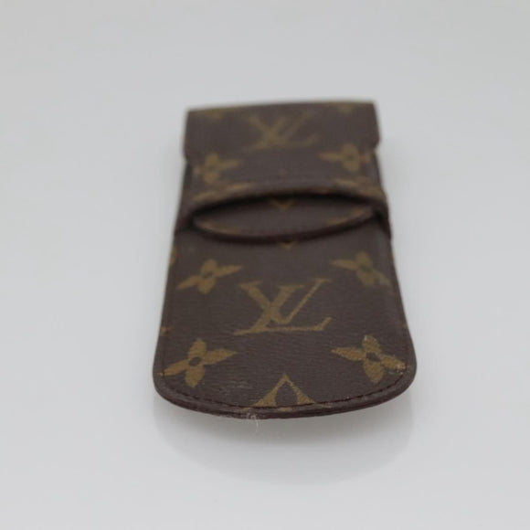 LOUIS VUITTON Monogram Etui Stilo Pen Case M62990 LV Auth 142418