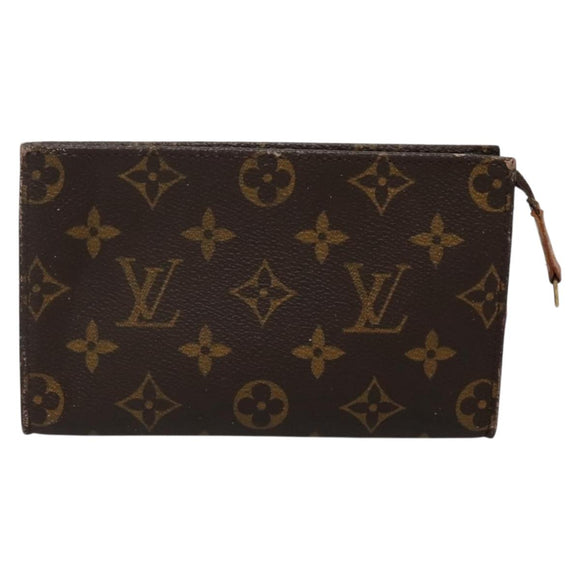 LOUIS VUITTON Monogram Bucket PM Accessory Pouch LV Auth 142420