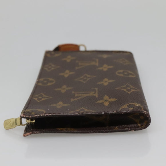 LOUIS VUITTON Monogram Bucket PM Accessory Pouch LV Auth 142420