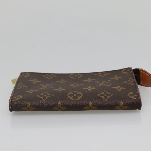 LOUIS VUITTON Monogram Bucket PM Accessory Pouch LV Auth 142420