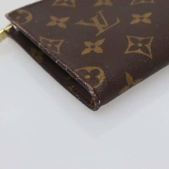 LOUIS VUITTON Monogram Bucket PM Accessory Pouch LV Auth 142420