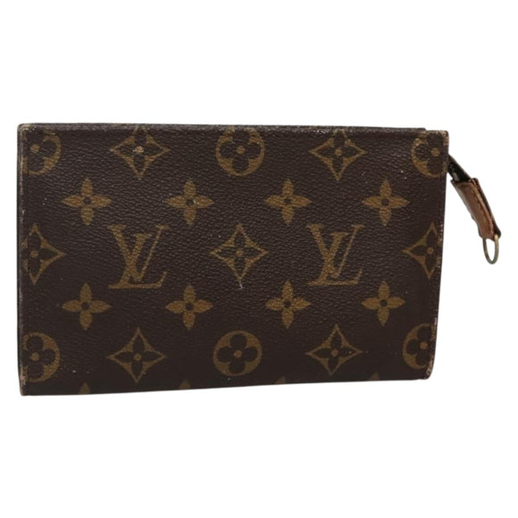 LOUIS VUITTON Monogram Bucket PM Accessory Pouch LV Auth 142421