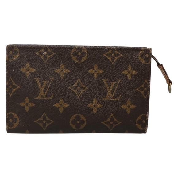 LOUIS VUITTON Monogram Bucket PM Accessory Pouch LV Auth 142421
