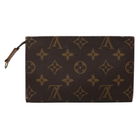 LOUIS VUITTON Monogram Bucket PM Accessory Pouch LV Auth 142421