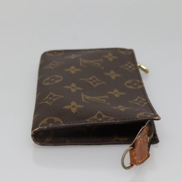 LOUIS VUITTON Monogram Bucket PM Accessory Pouch LV Auth 142421