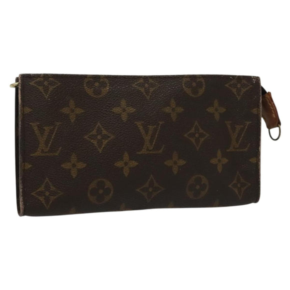 LOUIS VUITTON Monogram Bucket GM Accessory Pouch LV Auth 142422