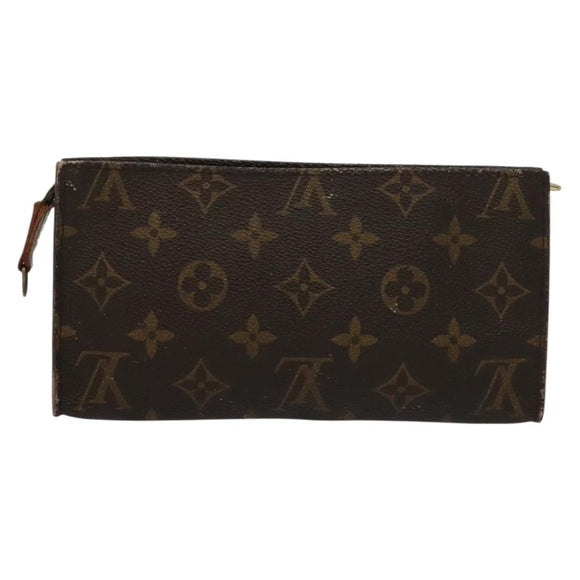 LOUIS VUITTON Monogram Bucket GM Accessory Pouch LV Auth 142422