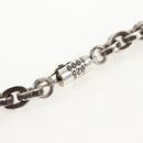 Chrome Hearts Paper Chain Necklace Ag925 18 inches Silver Auth 142426M-10