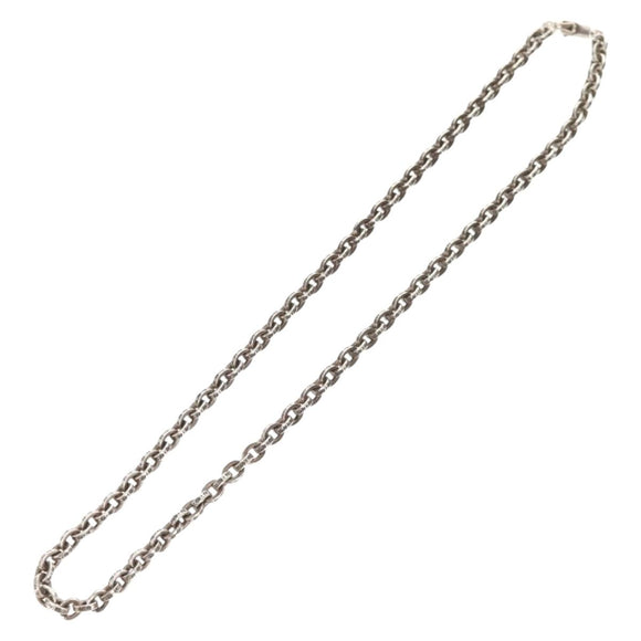 Chrome Hearts Paper Chain Necklace Ag925 18 inches Silver Auth 142426M