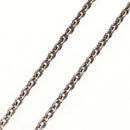 Chrome Hearts Paper Chain Necklace Ag925 18 inches Silver Auth 142426M-4