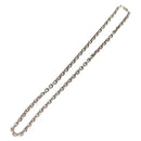 Chrome Hearts Paper Chain Necklace Ag925 18 inches Silver Auth 142426M-6