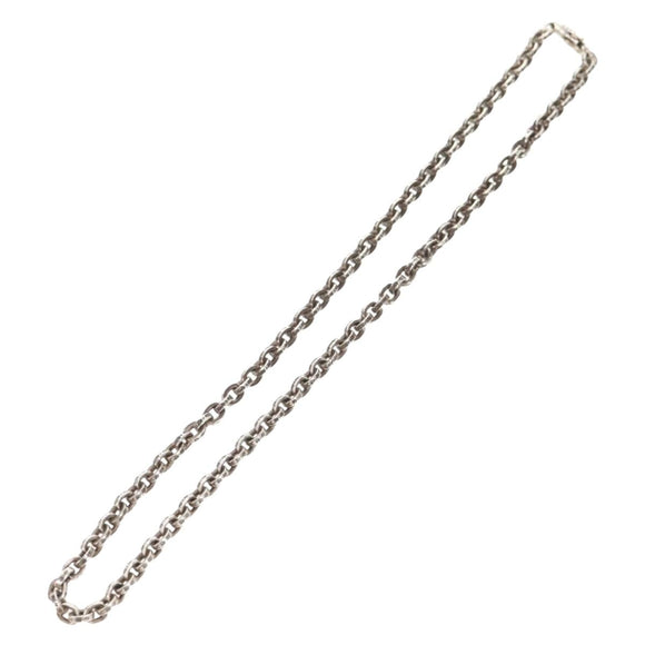 Chrome Hearts Paper Chain Necklace Ag925 18 inches Silver Auth 142426M