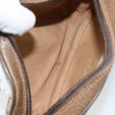 GUCCI GG Supreme Web Sherry Line Bag PVC Beige Gold 89 02 066 Auth 142438-11