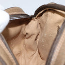 GUCCI GG Supreme Web Sherry Line Bag PVC Beige Gold 89 02 066 Auth 142438-20