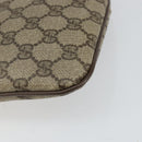 GUCCI GG Supreme Web Sherry Line Bag PVC Beige Gold 904 02 047 Auth 142439-16