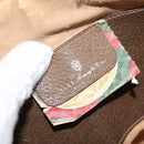 GUCCI GG Supreme Web Sherry Line Bag PVC Beige Gold 904 02 047 Auth 142439-18